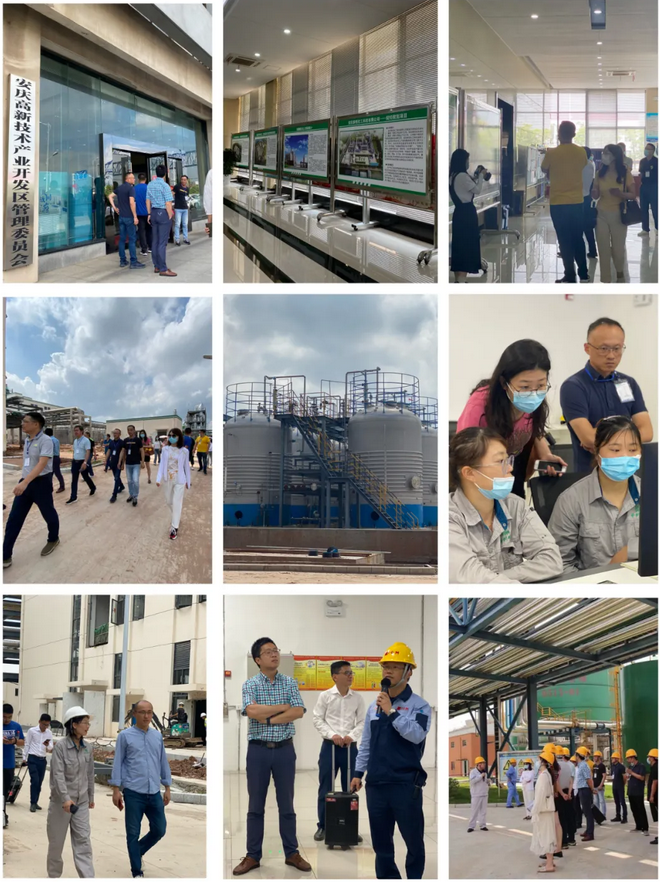 參觀(guān)安慶高新技術(shù)產(chǎn)業(yè)開(kāi)發(fā)區(qū)